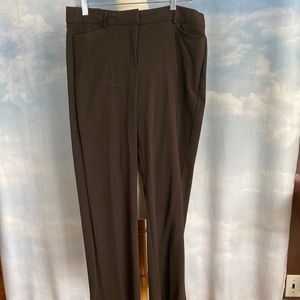 Dress Barn Chocolate Brown Pants Sz 12P